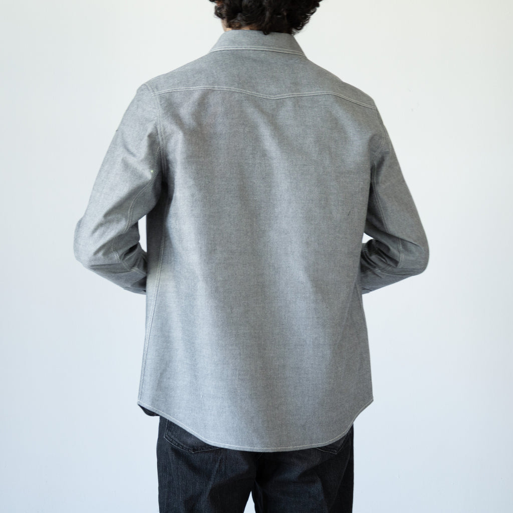 Rivington Shirt, Gray Oxford