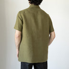 Astor Shirt, Forest Japanese Linen