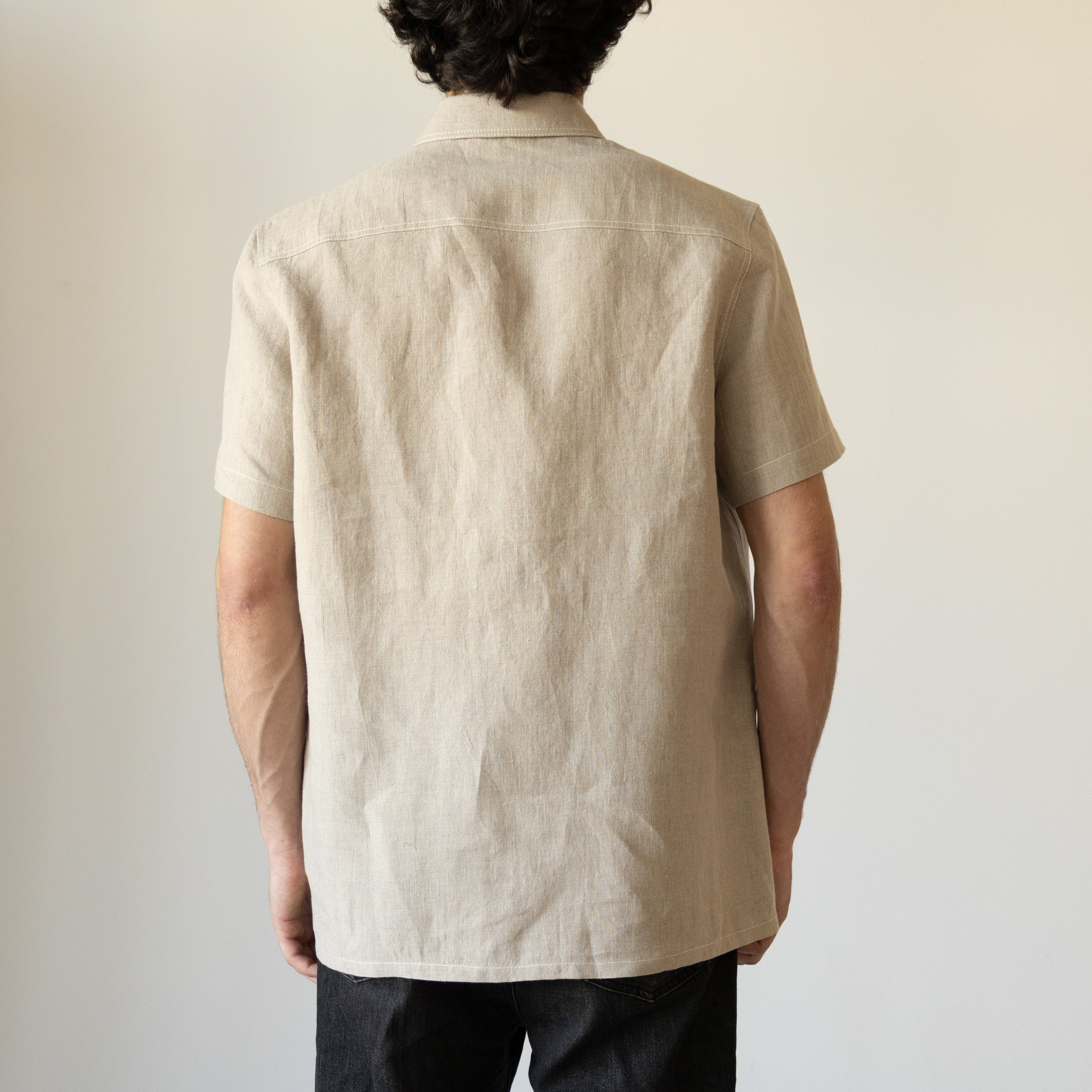 Astor Shirt, Clay Linen
