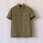 Astor Shirt, Forest Japanese Linen