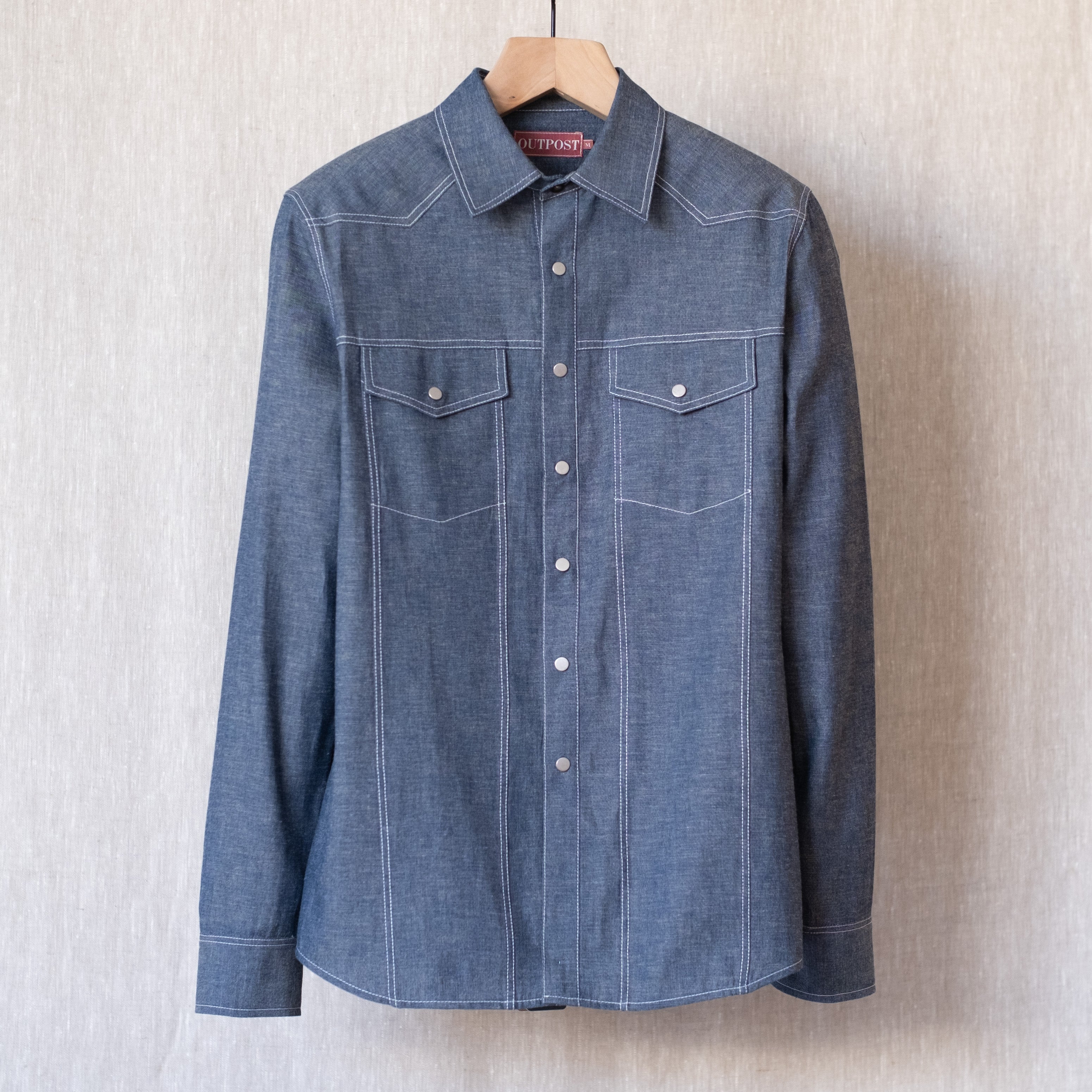 Rivington Shirt, Blue Chambray