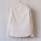 Rivington Shirt, Off-White Chambray